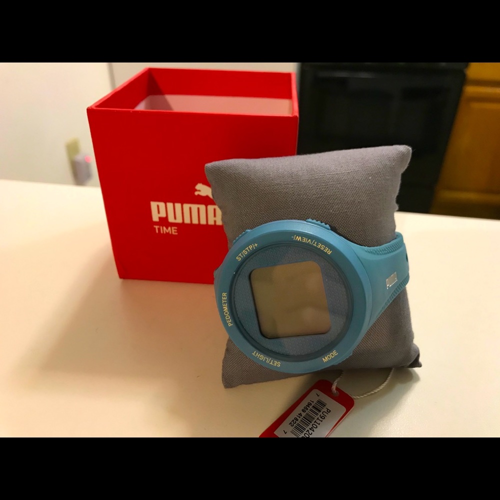 NWB Puma blue water resistant watch